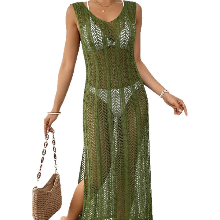 Damen eleganter Häkelsarong mit transparentem Design Echo Archiv