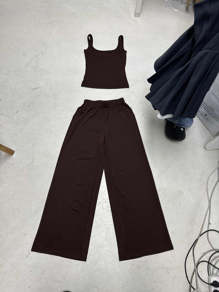 Damen Set bestehend aus Top und weit geschnittenen Hosen Echo Archiv