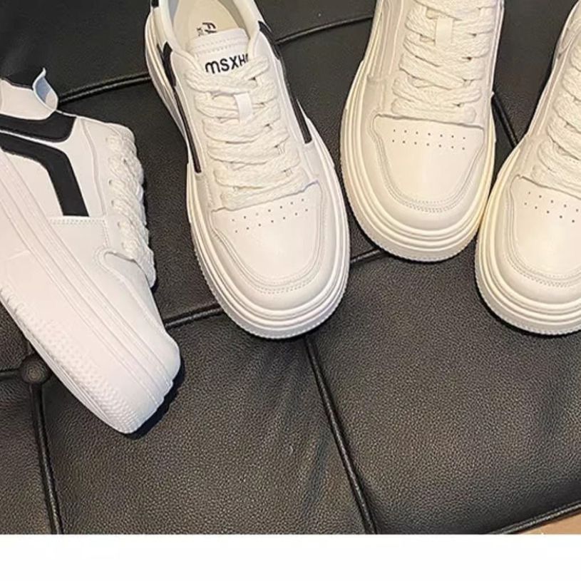 Damen Sportliche Plateau-Sneaker mit modischem Kontrastdesign Echo Archiv