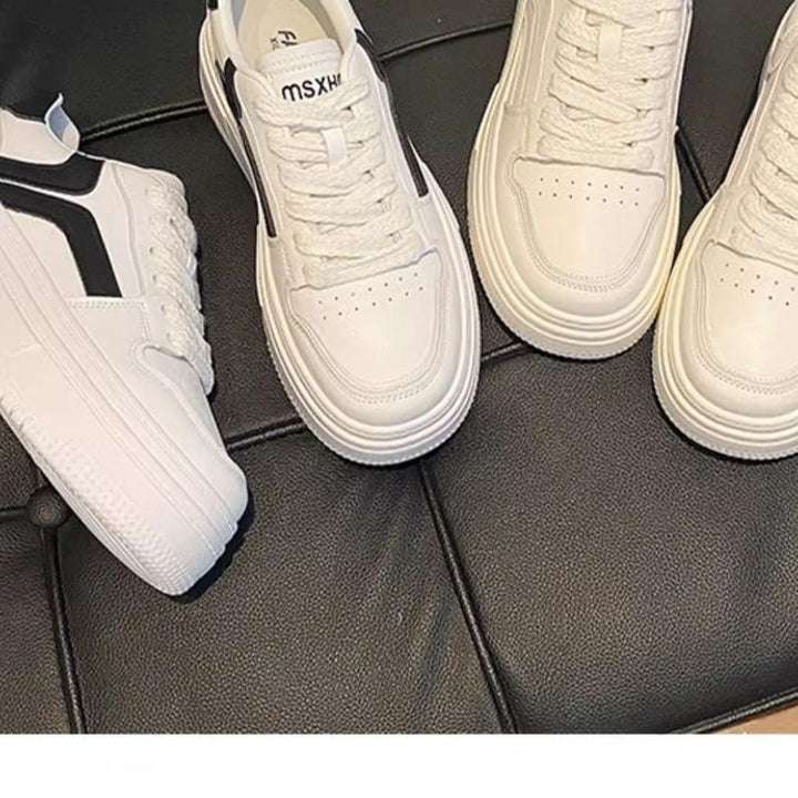 Damen Sportliche Plateau-Sneaker mit modischem Kontrastdesign Echo Archiv