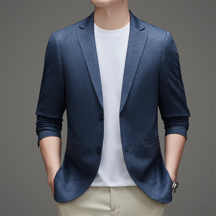 Herren eleganter Freizeitblazer mit modernem Schnitt Echoarchiv