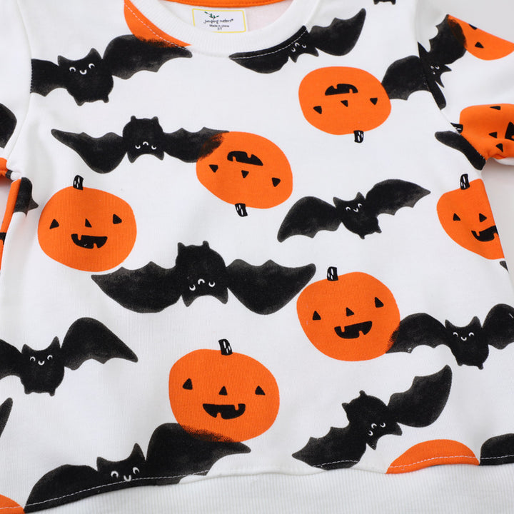Mädchen Sweatshirt mit niedlichem Halloween-Motiv Echo Archiv