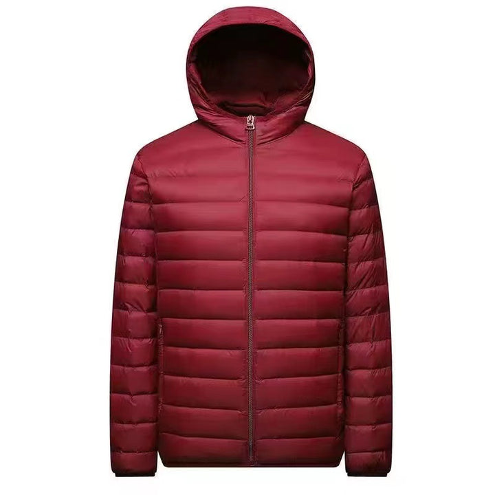 Herren nan ultraleichte Packbare Microsteppjacke mit Stehkragen, wattierter Isolierung und windabweisender Hülle Echo Archiv