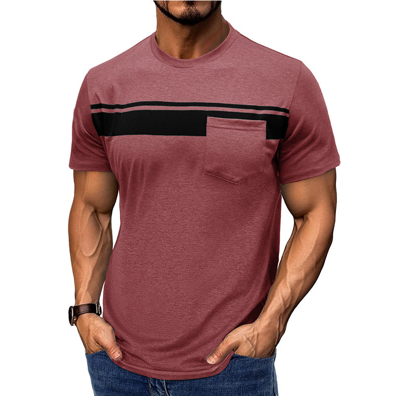 Herren Halbarmshirt mit dekorativer Brusttasche Echoarchiv
