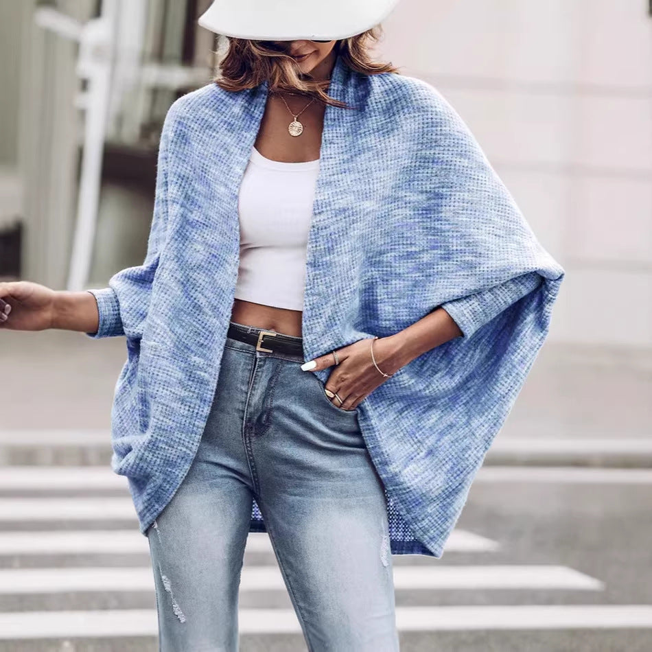 Damen Weiches Strickcape Echo Archiv