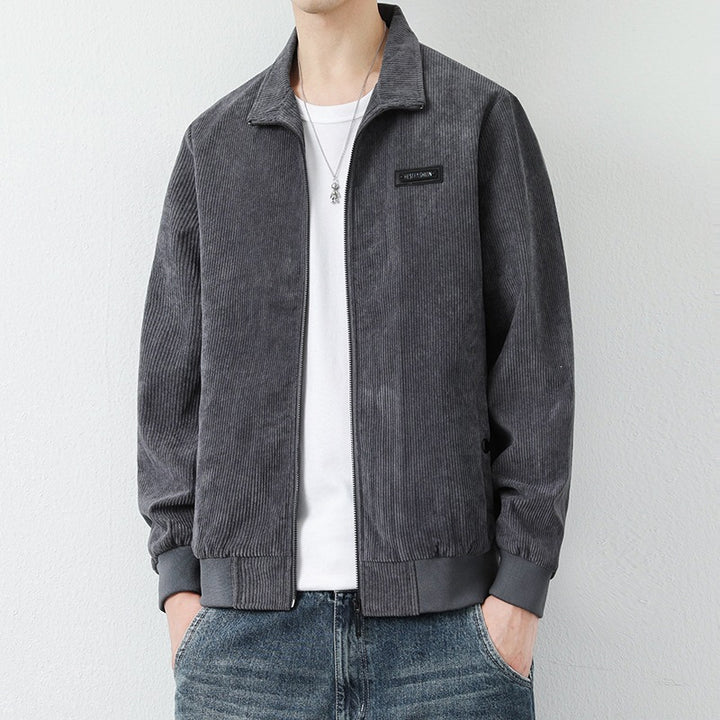 Herren Lässige Cordjacke Echo Archiv