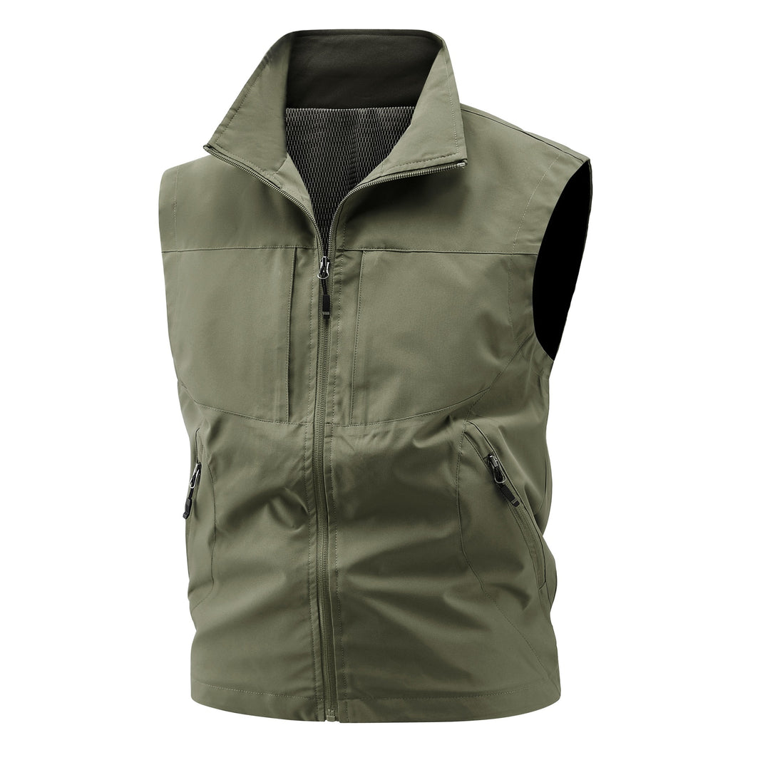 Damen atmungsaktive Softshell-Weste mit Stehkragen und taillierter Schnittführung Echoarchiv