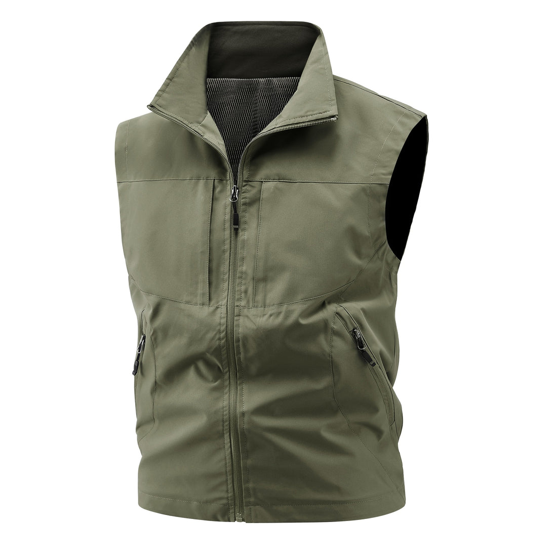 Damen atmungsaktive Softshell-Weste mit Stehkragen und taillierter Schnittführung Echoarchiv