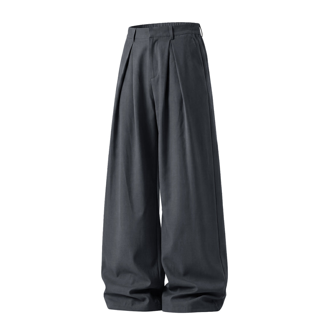 Damen Weite Palazzo-Hose mit Bundfalten und elastischem Rückenteil Echo Archiv