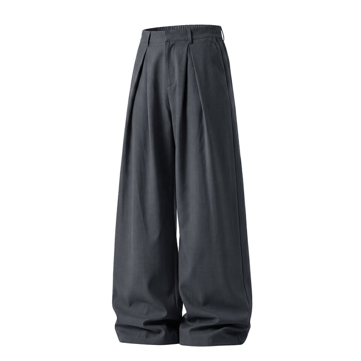 Damen Weite Palazzo-Hose mit Bundfalten und elastischem Rückenteil Echo Archiv