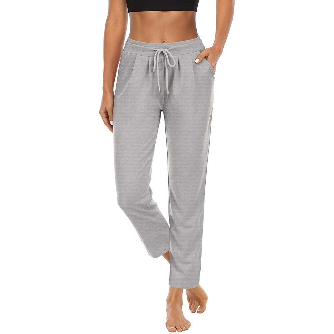 Damen nan lässige Jogginghose mit hoher Taille, Kordelzug und praktischen Seitentaschen Echo Archiv