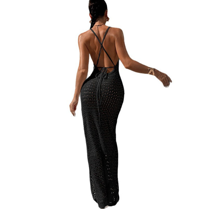 Damen gehäkeltes Maxikleid Echo Archiv
