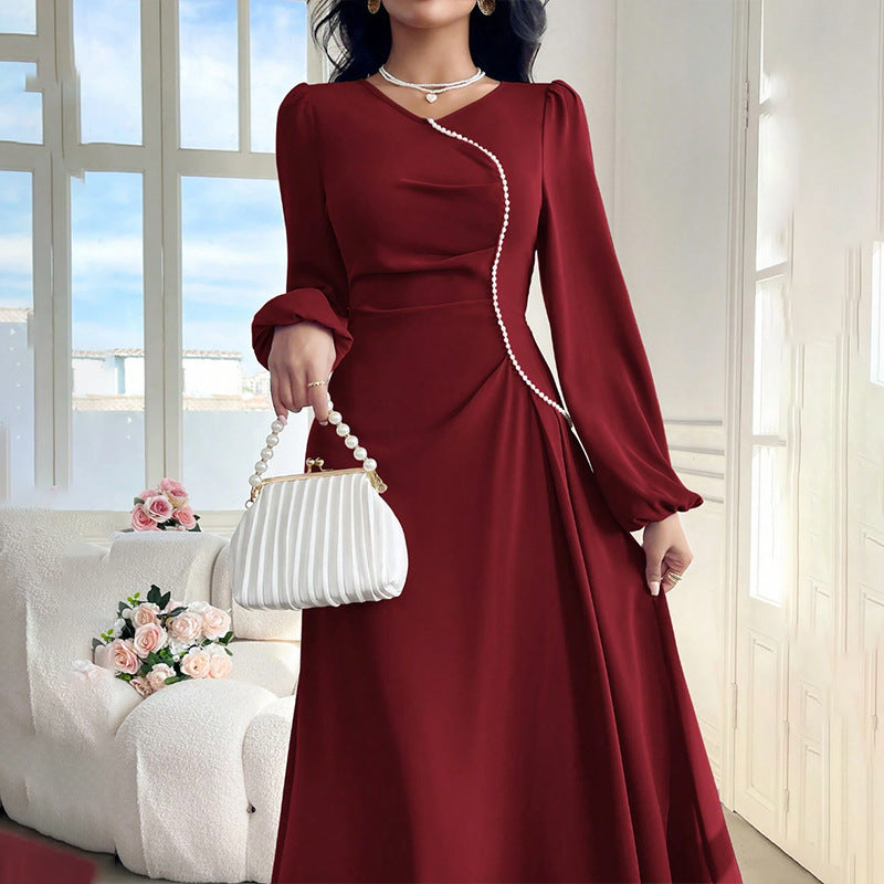 Damen Elegantes Maxikleid mit besonderem Ausschnitt Echo Archiv