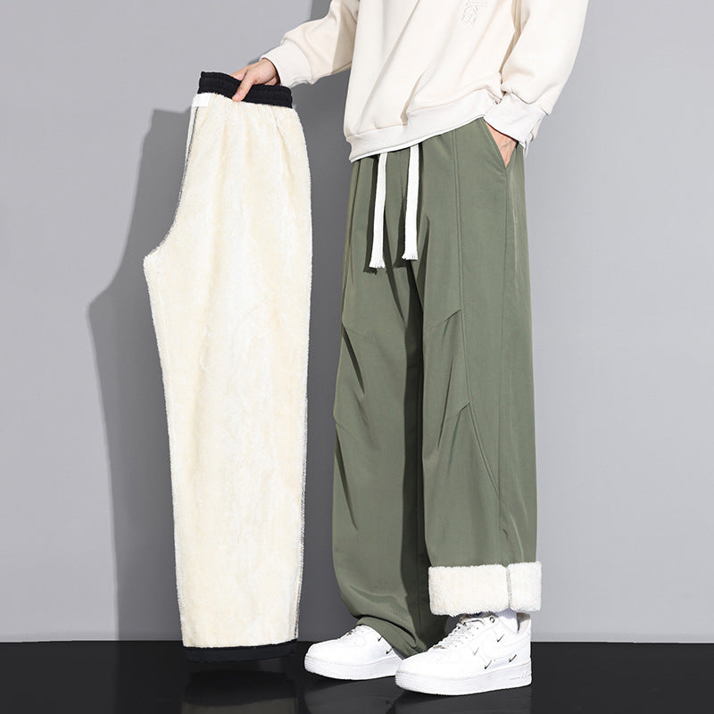 Damen Bequeme Plüsch-Freizeithose