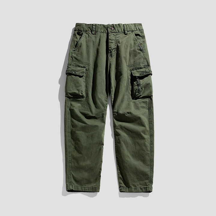 Herren Robuste Utility-Cargohose mit Mehrfachtaschen und verstärkten Kniepartien Echo Archiv