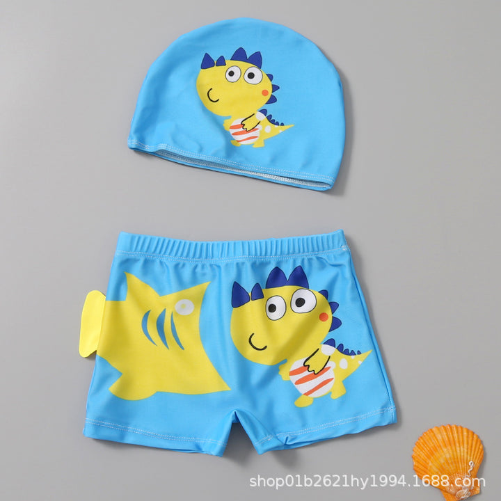 Jungen Schwimmset mit fröhlichem Dinosaurier-Motiv Echo Archiv