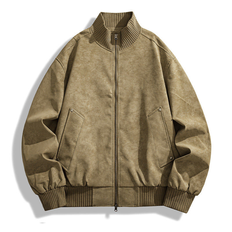 Herren modische Bomberjacke mit einzigartiger Textur Echoarchiv
