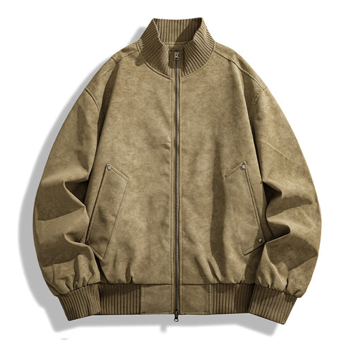 Herren modische Bomberjacke mit einzigartiger Textur Echoarchiv