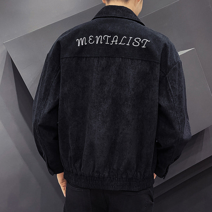 Herren lässige Hemdjacke aus cordartigem Material Echoarchiv