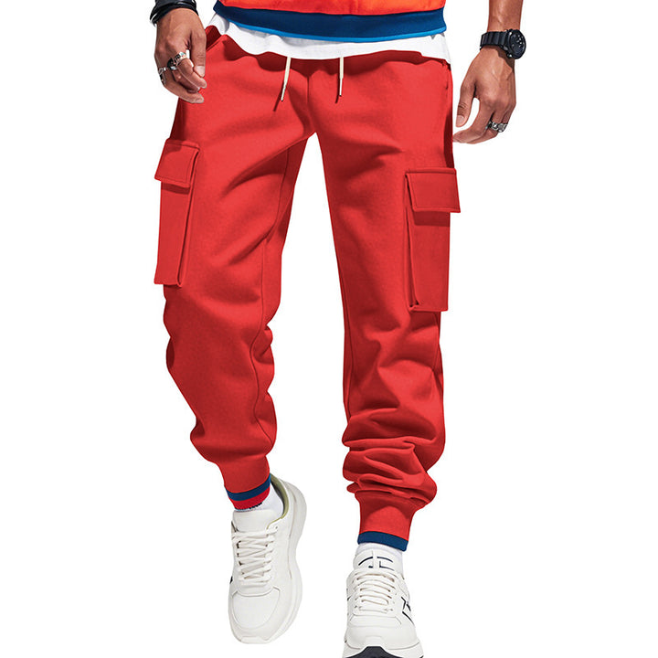 Herren Moderne Cargo-Hose mit praktischen Taschen Echoarchiv