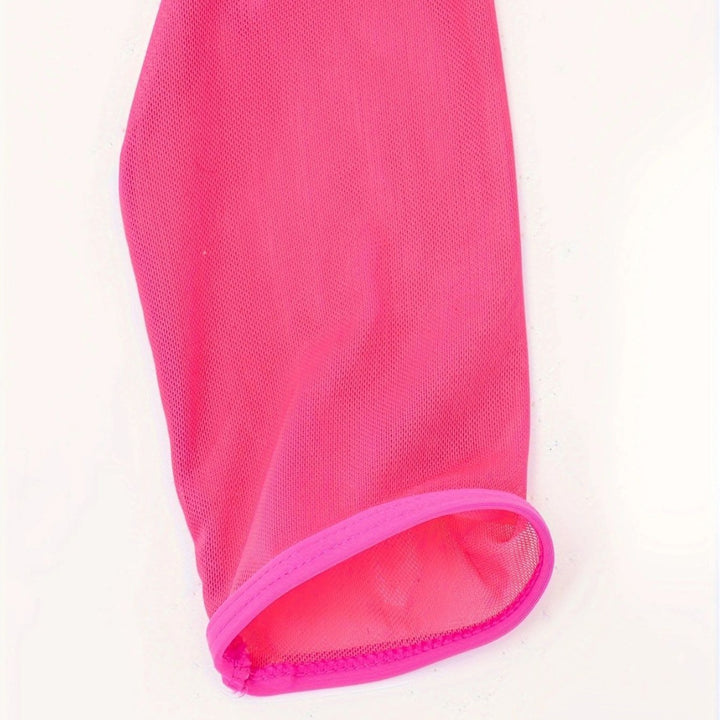 Damen Sportliches Netzoberteil Echo Archiv