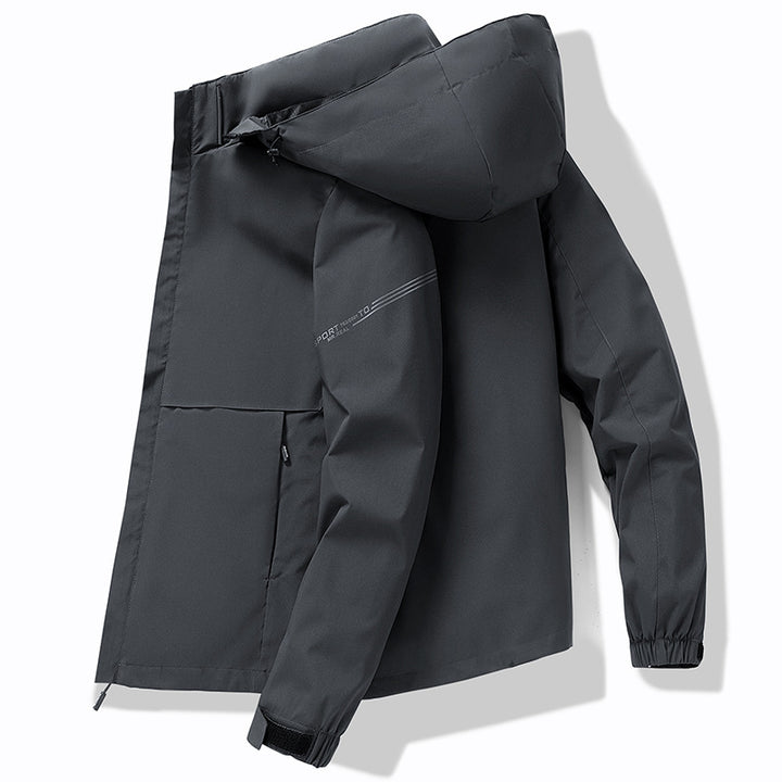 Herren Wasserabweisender Winterparka mit thermo-reflektierendem Steppfutter und Kapuze – Marzano