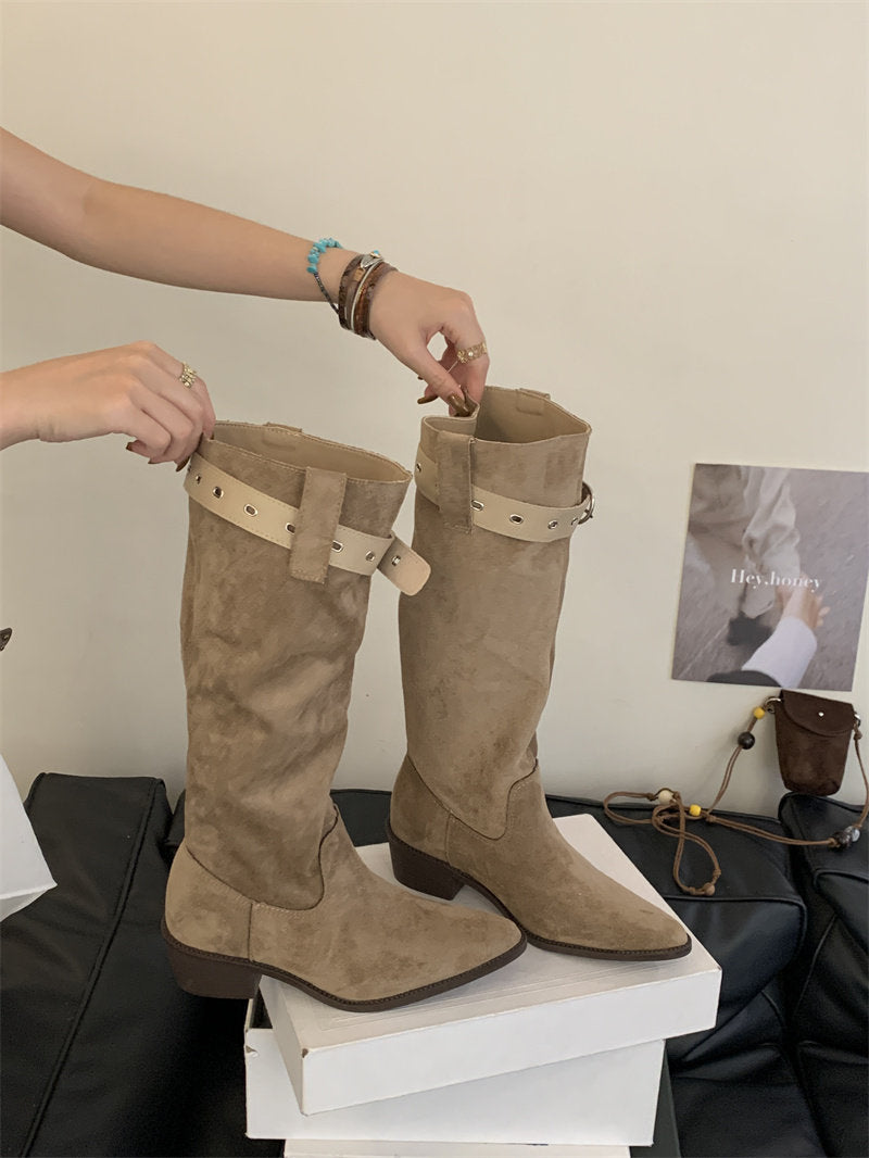 Damen Modische Stiefel Echo Archiv