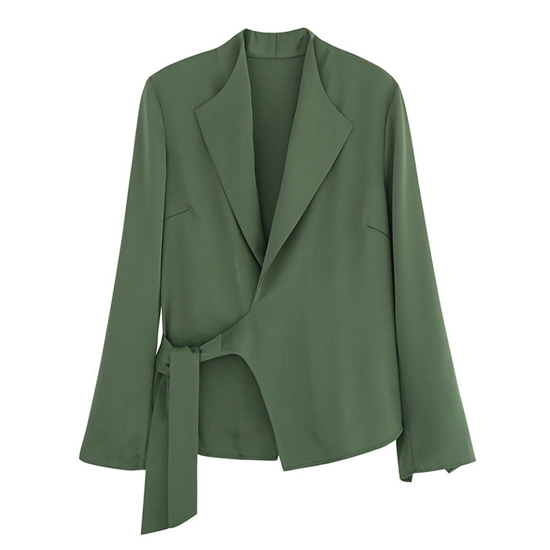 Damen eleganter Wickelblazer Echoarchiv