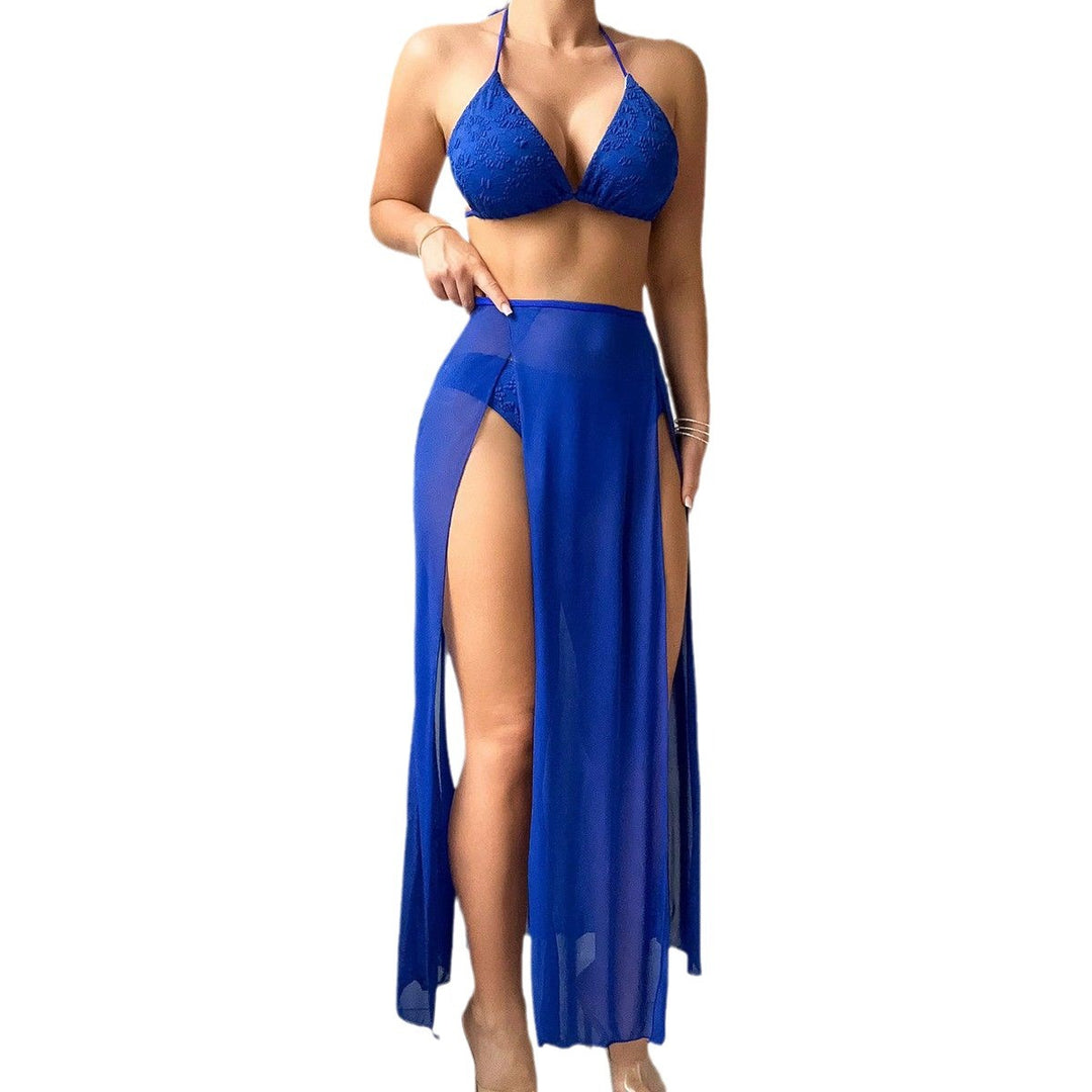 Damen sexy Bikini-Set mit transparentem Maxi-Rock Echo Archiv