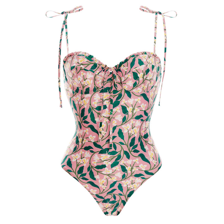Damen Bikiniset mit verspielten Rüschendetails Echo Archiv