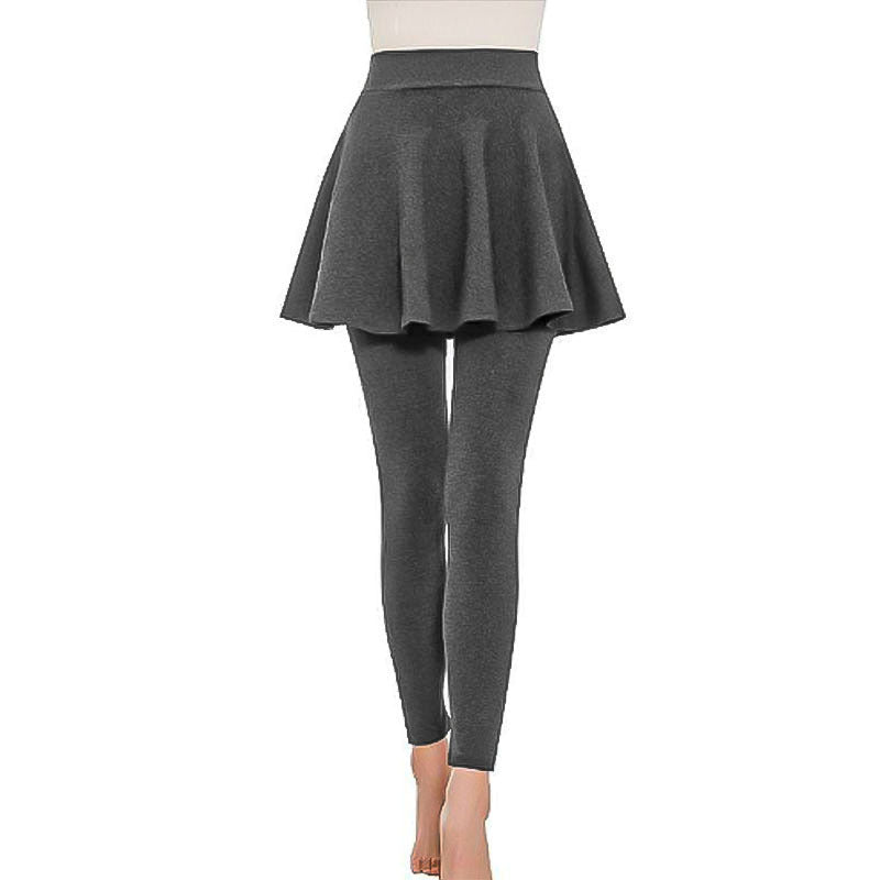 Damen Leggings mit integrierter Skirtschnitt Echoarchiv