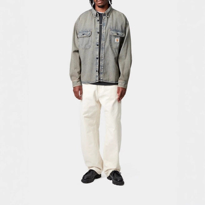 Herren Hemdjacke im Vintage-Stil Echoarchiv