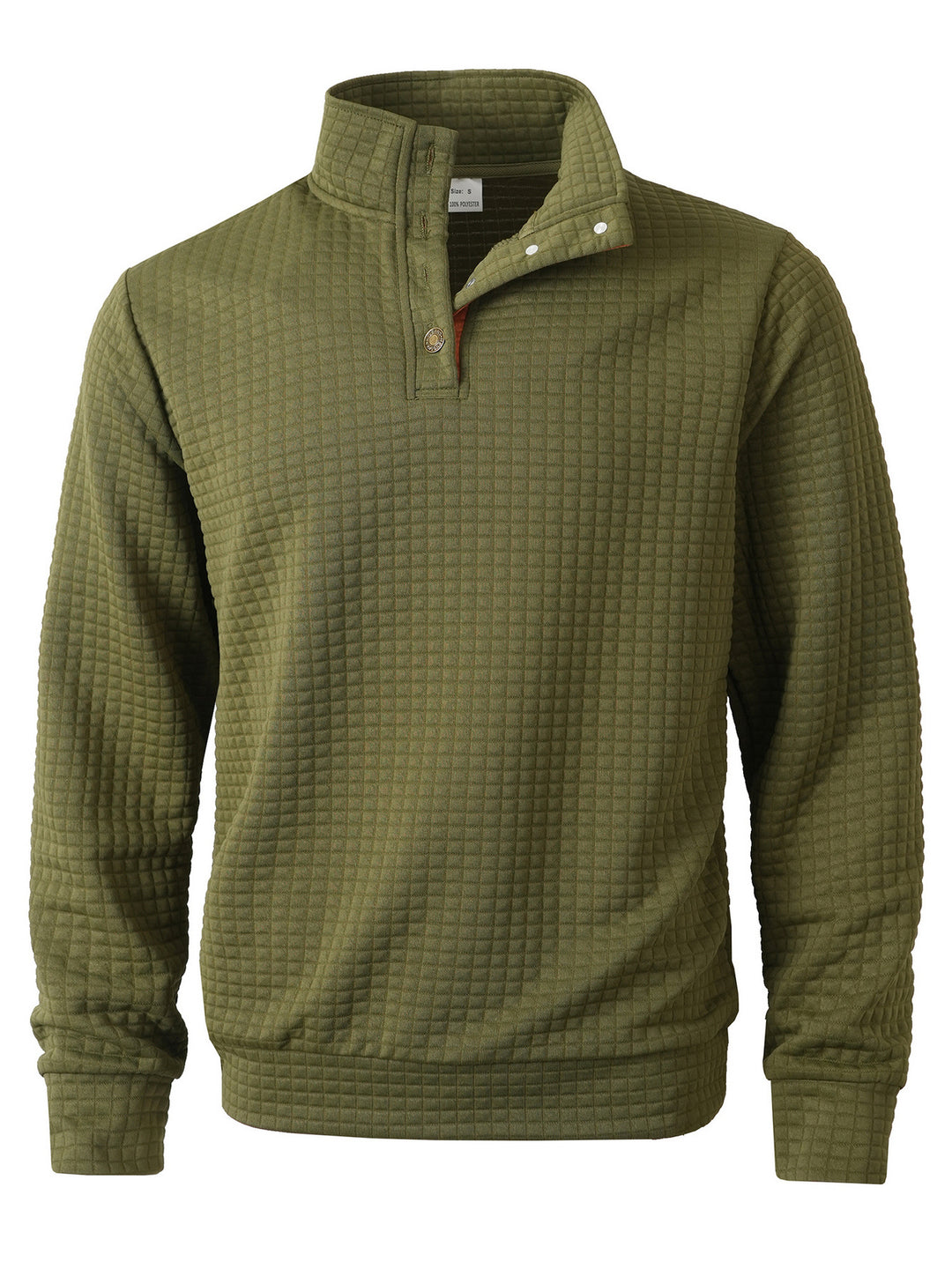 Herren stylischer Pullover mit modischem Stehkragen Echoarchiv