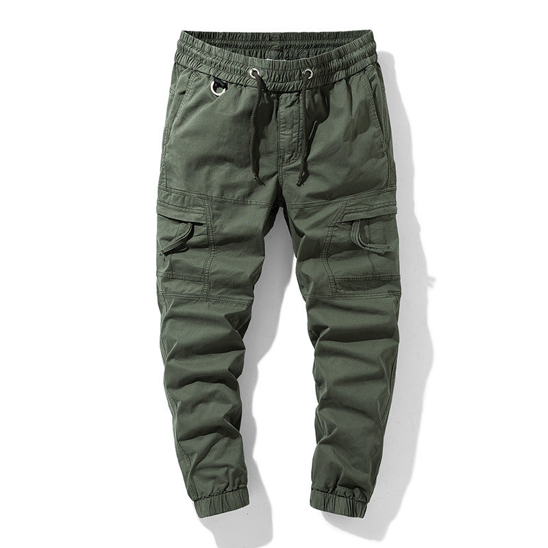 Herren Urbaner Tactical-Cargo-Jogger mit ergonomischen Kniefalten, integrierter Schlüsselöse und elastischem Knöchelabschluss Echo Archiv