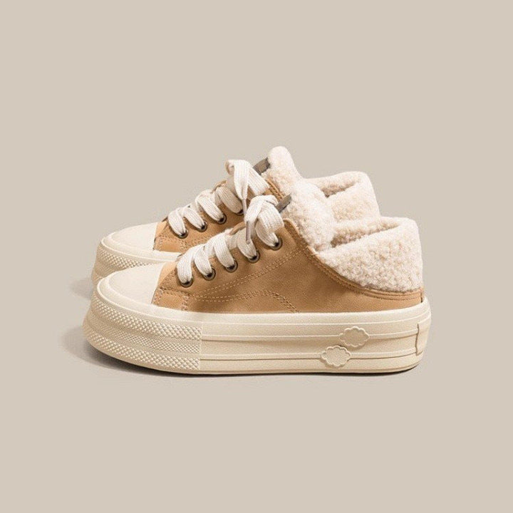Damen Winterliche Sneaker mit kuscheligem Futter und rutschfester Sohle Echo Archiv