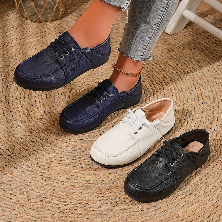 Herren nan klassische Mokassin-Slipper mit elastischer Schnürung und anatomischem Komfortfußbett Echo Archiv