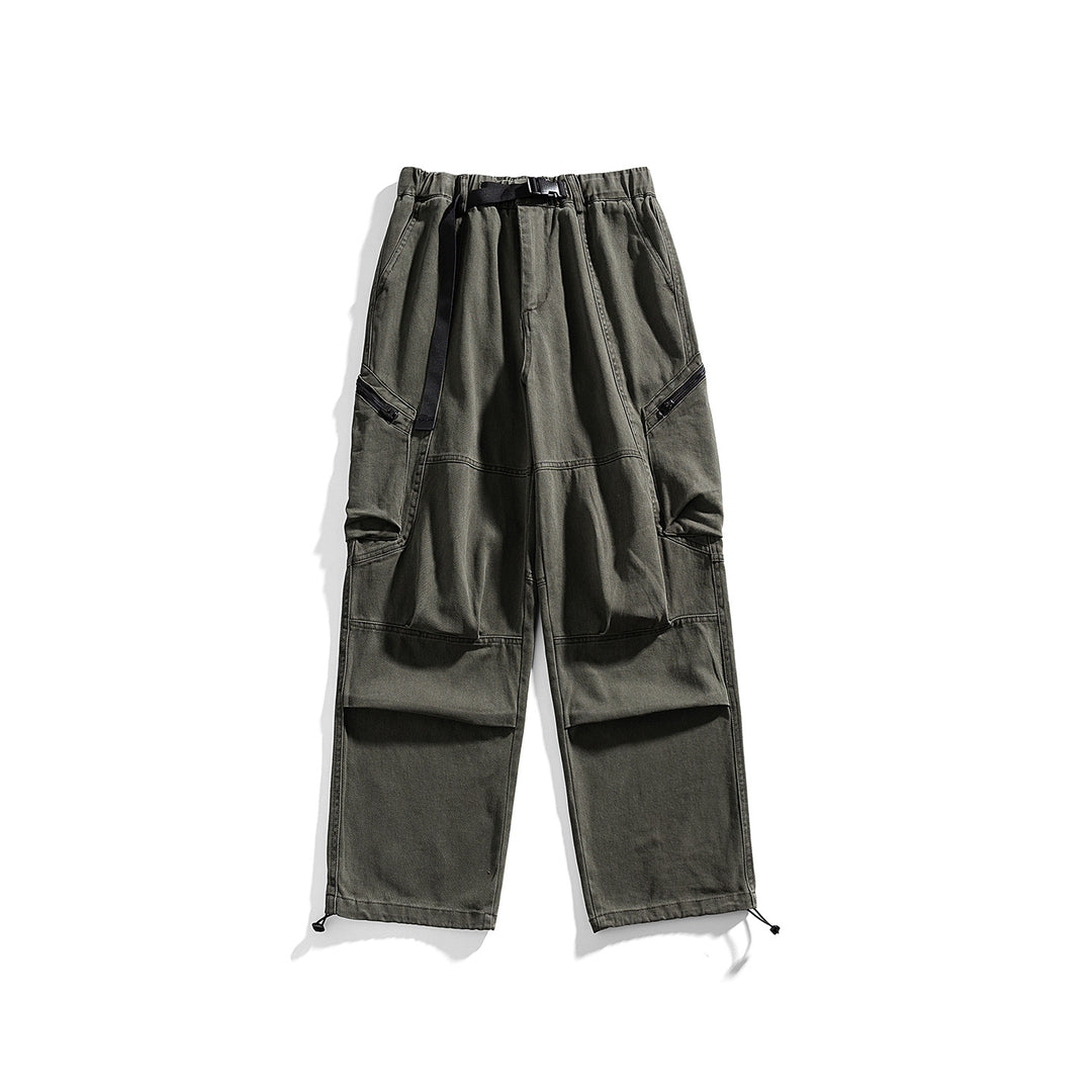 Herren Cargo-Hose mit elastischem Bund, multifunktionalen Taschen und verstellbarem Saum Echo Archiv