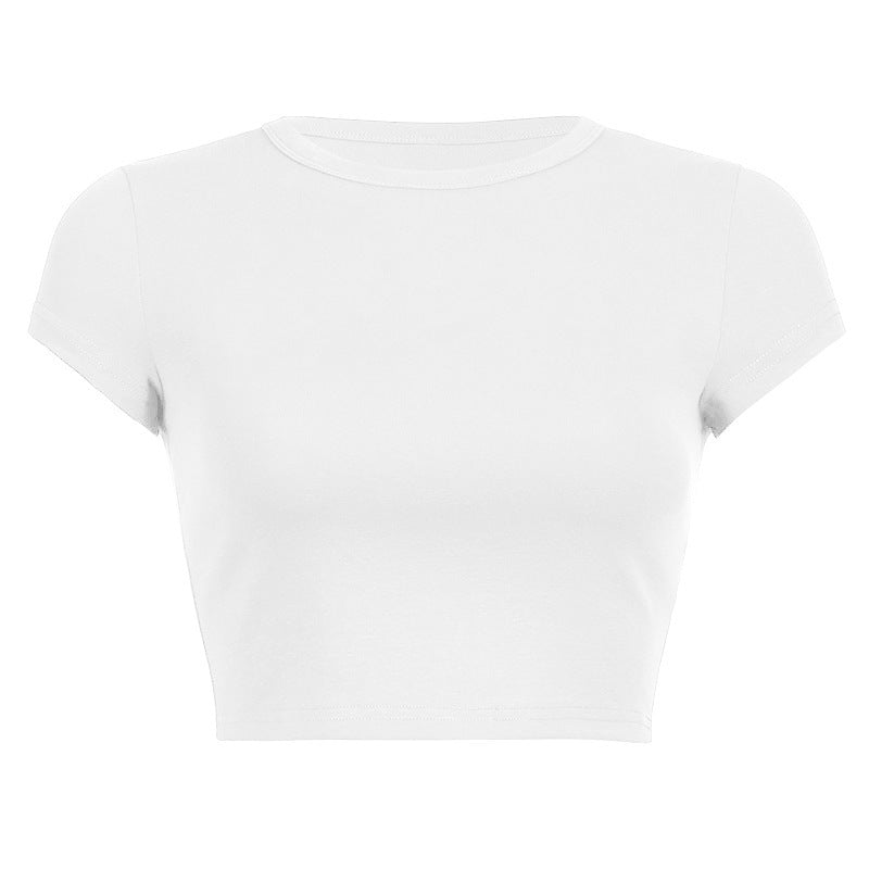 Damen Figurbetontes Crop-Top Echo Archiv