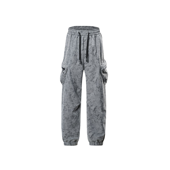 Damen Übergangs‑Cargohose im Vintage‑Wash mit elastischem Komfortbund und Multifunktionsseitenstaschen Echo Archiv