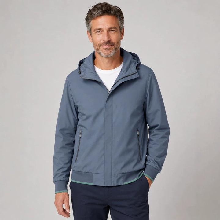 Herren Leichte Übergangsjacke mit Kapuze Echo Archiv