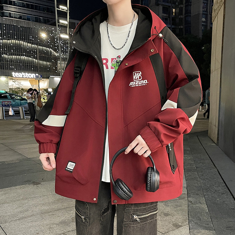 Herren modische Freizeitjacke mit winddichter Funktion Echoarchiv
