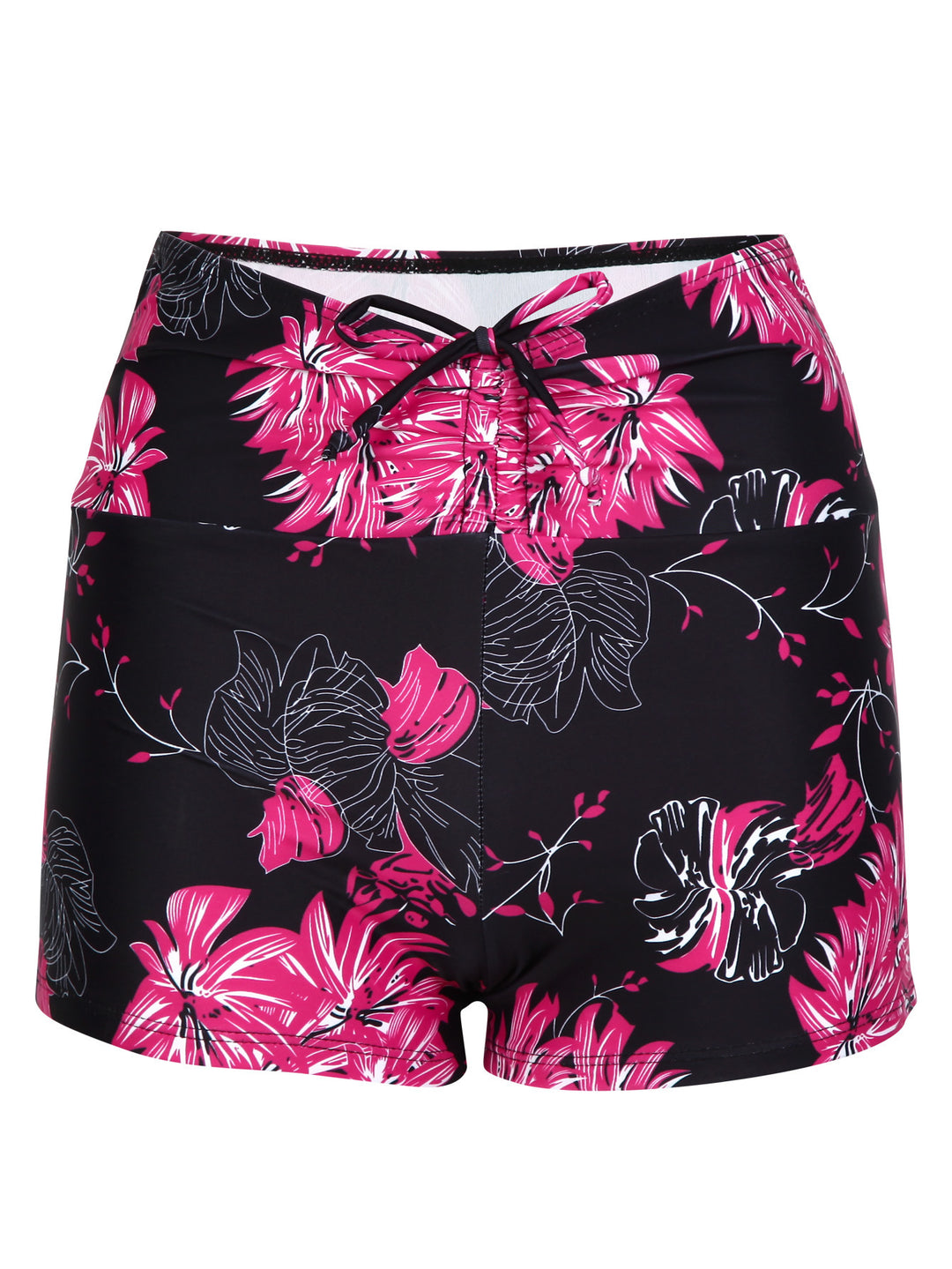 Damen Bikini-Höschen mit hohem Bund und raffinierten Rüschendetails Echo Archiv