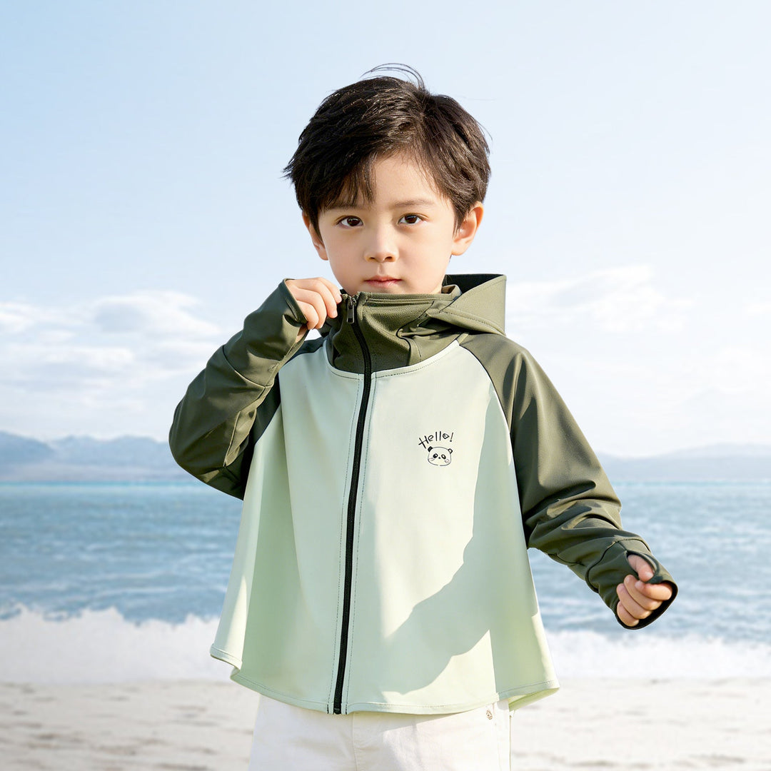 Damen UV-Schutzjacke mit Kapuze und atmungsaktivem Material Echo Archiv