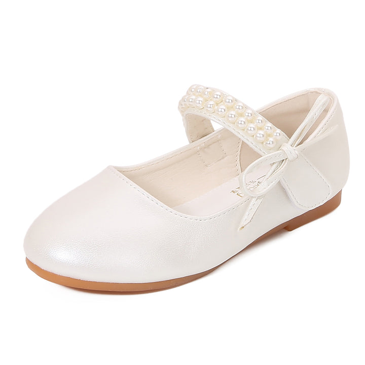 Mädchen Ballerina Schuhe mit Perlen und Schleifen Echo Archiv