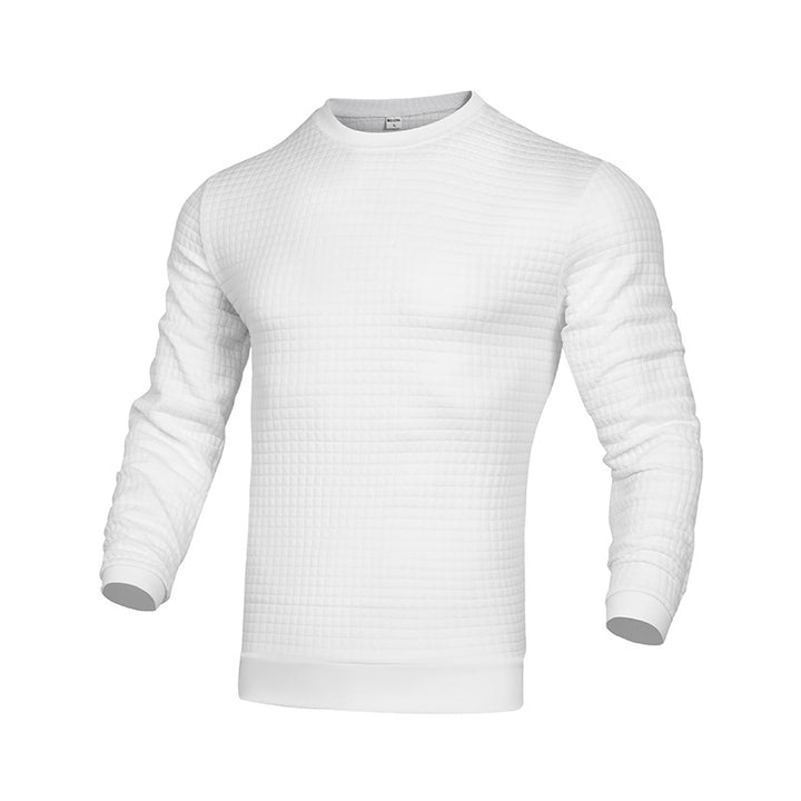 Herren Sweatshirt mit strukturierter Oberfläche Echoarchiv