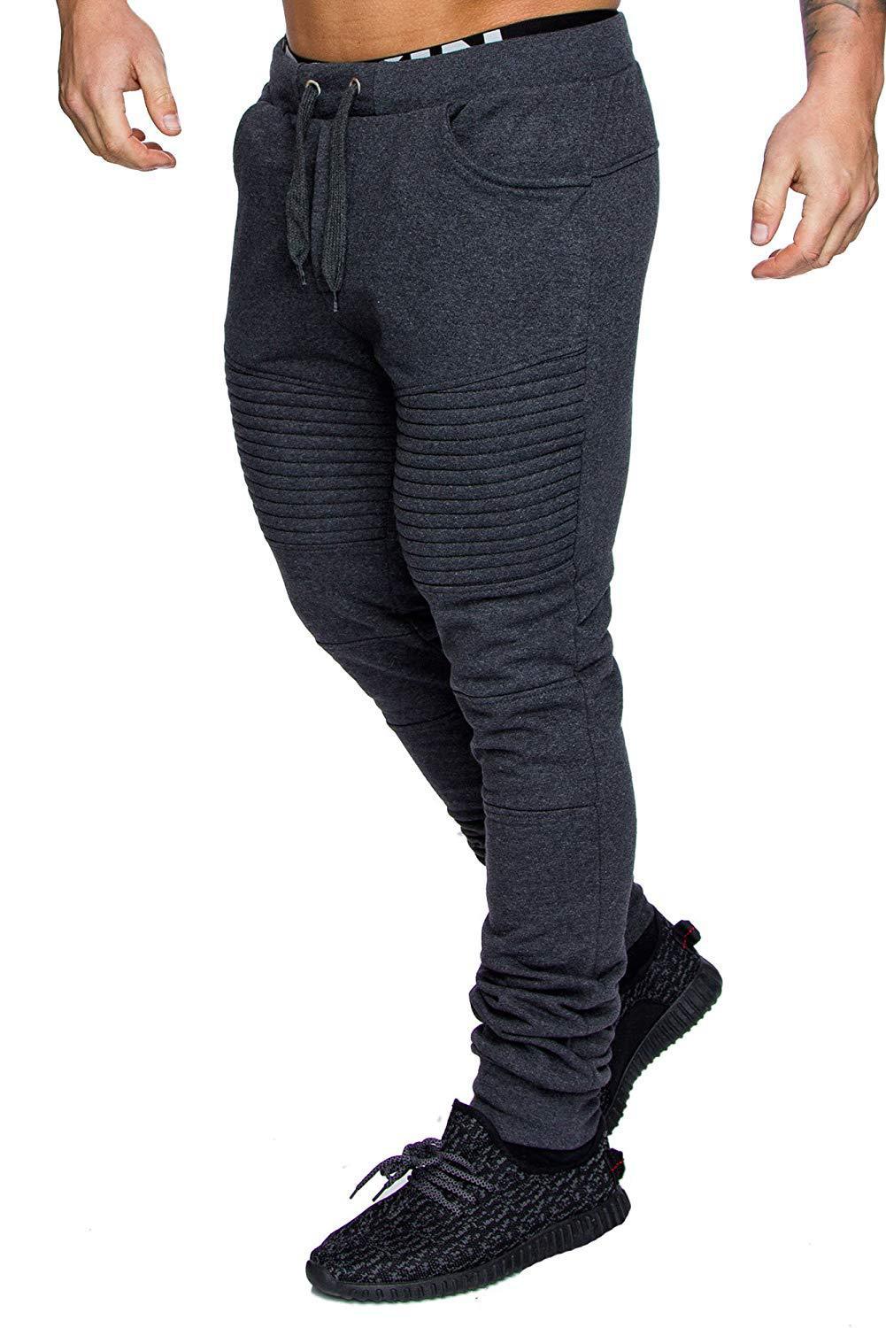 Herren Slim-Fit Jogginghose mit strukturierten Einsätzen Echoarchiv