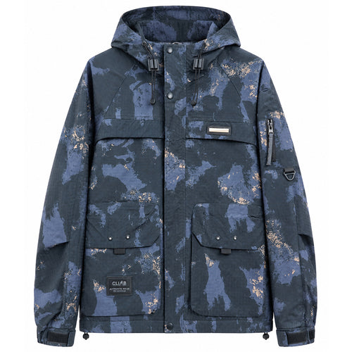 Herren Funktionale Outdoor-Jacke mit hohem Kragen – Taviero