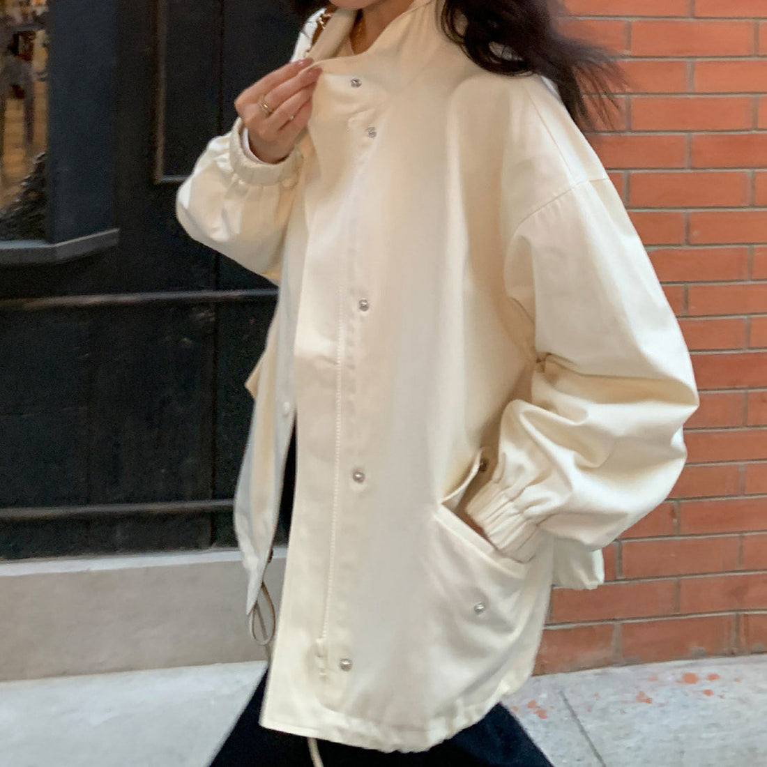 Damen Lässige und stylische Übergangsjacke Echoarchiv
