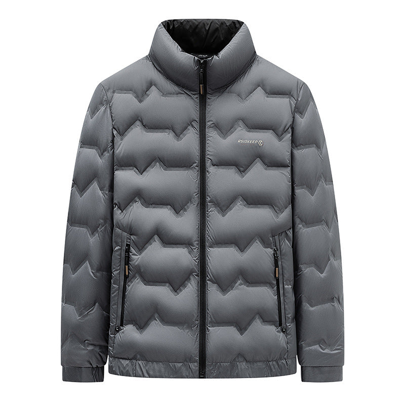 Herren Gefütterte Winterjacke Echoarchiv