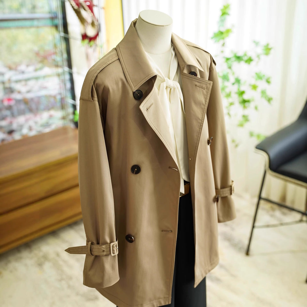 Damen Elegante und lässige Trenchjacke Echoarchiv